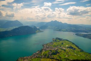 Lake Lucerne seen from Rigi