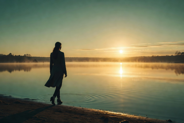 Woman beginning to heal her relationship with money